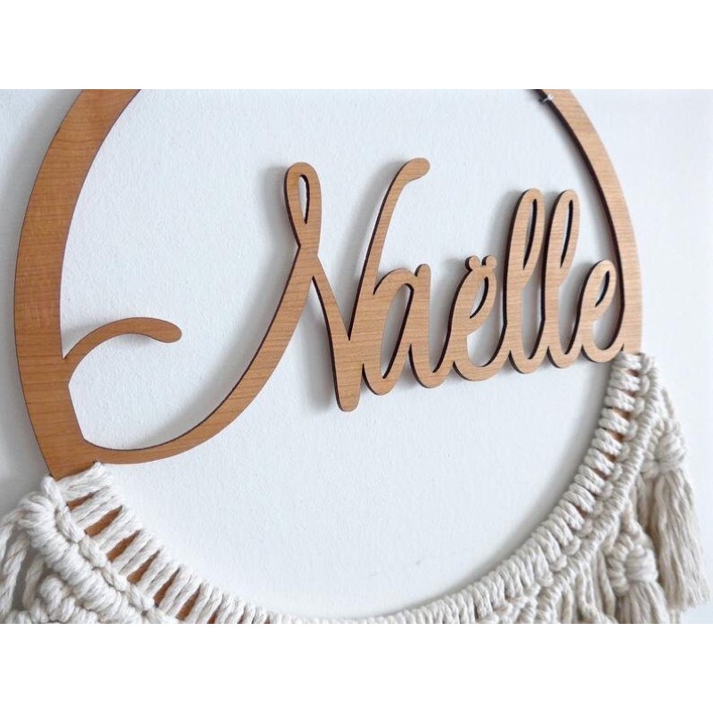 Vòng Macrame treo tường, decor trang trí nhà cửa