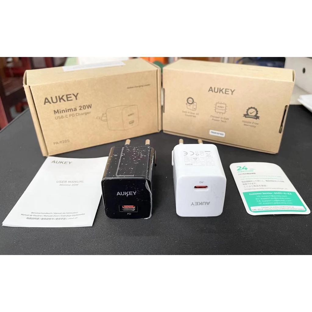 Củ sạc nhanh 20W-PD AuKey PA-Y20S, OMNIA AUKEY PA-B3 65w