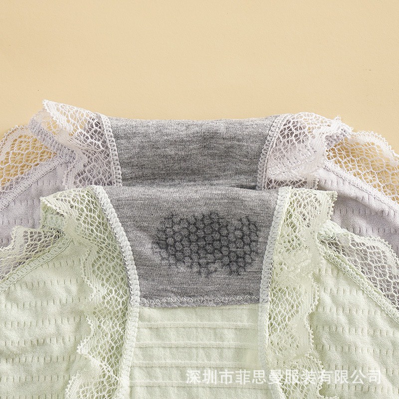 Quần Lót Nữ Cottẹp Đẹp Dệt Kim - Quần Chip Nữ kháng khuẩn thoáng mát đính nơ tôn vòng 3 gợi cảm vany_shop9898 mẫu A34