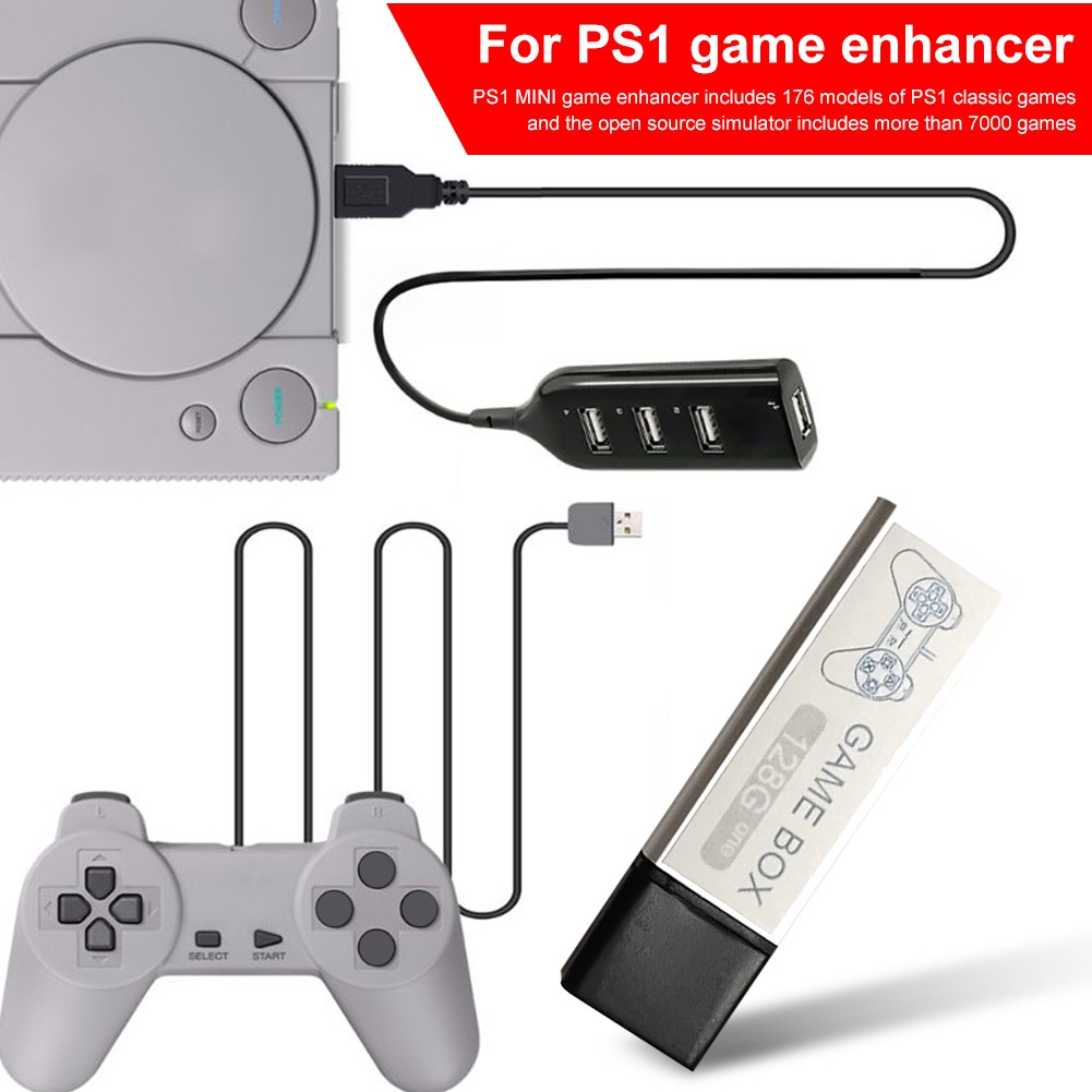 Cổng tích hợp 7000 game cho máy chơi PS1 thiết kế chuyên dụng
