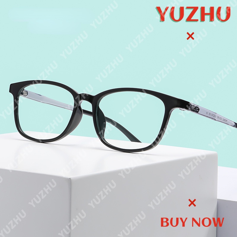 Mắt Kính Chống Ánh Sáng Xanh Hình Oval Thời Trang Cho Thanh Thiếu Niên