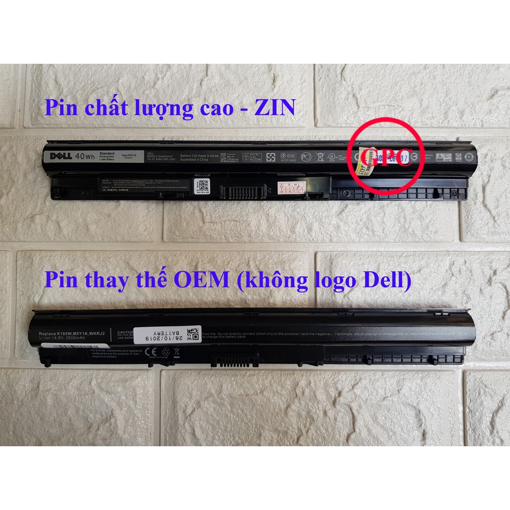 Pin Laptop Dell 3558 3451 3458 3468 5455 5458 3551 5758  5555 3558 5551 5558 5559 Chất lượng cao - Nhập khẩu