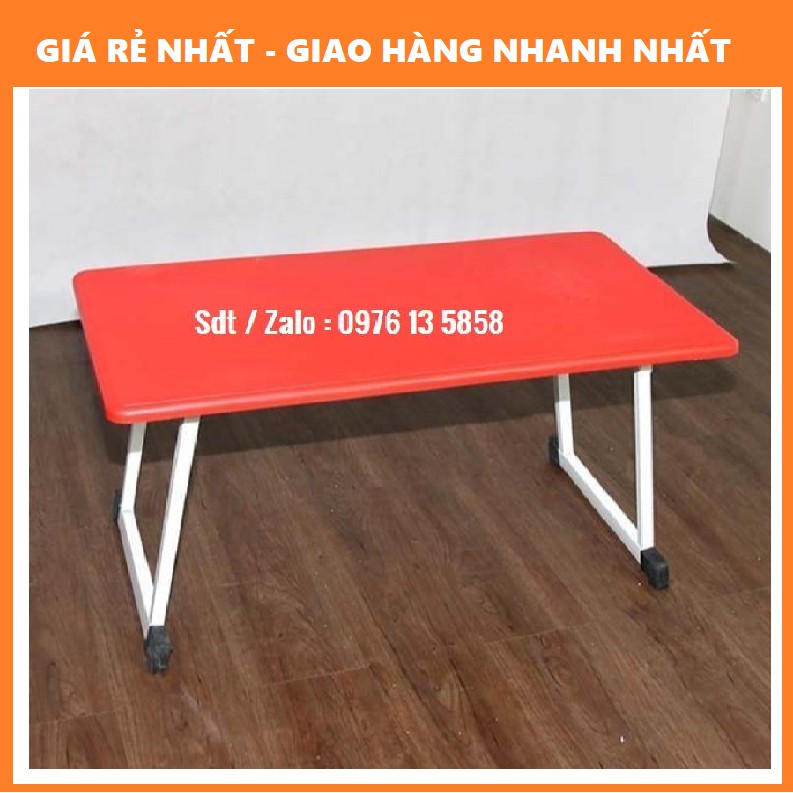 Bàn Học Gấp Gọn Mặt Nhựa Chân xếp Thông Minh