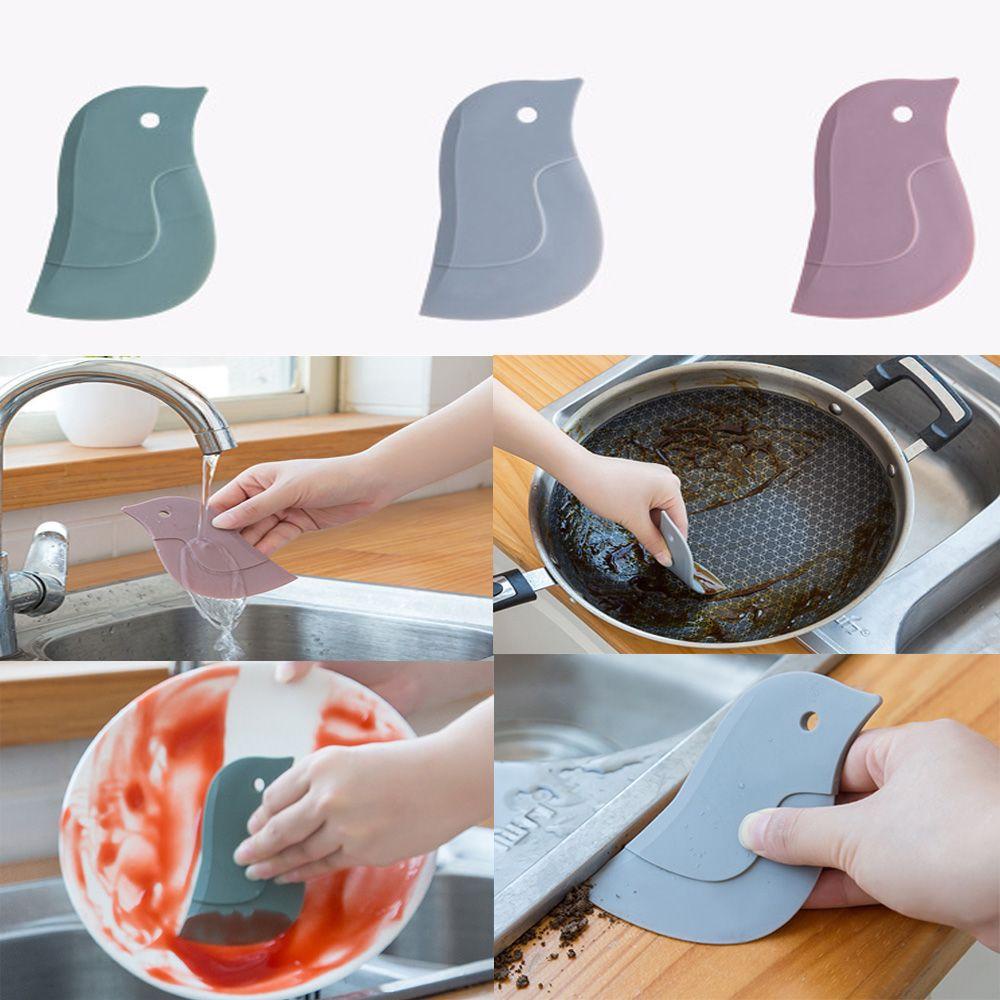 MUVAKO Cọ Quét Dầu Hình Chim Cánh Cụt Hoạt Hình Trang Trí Bánh Kem