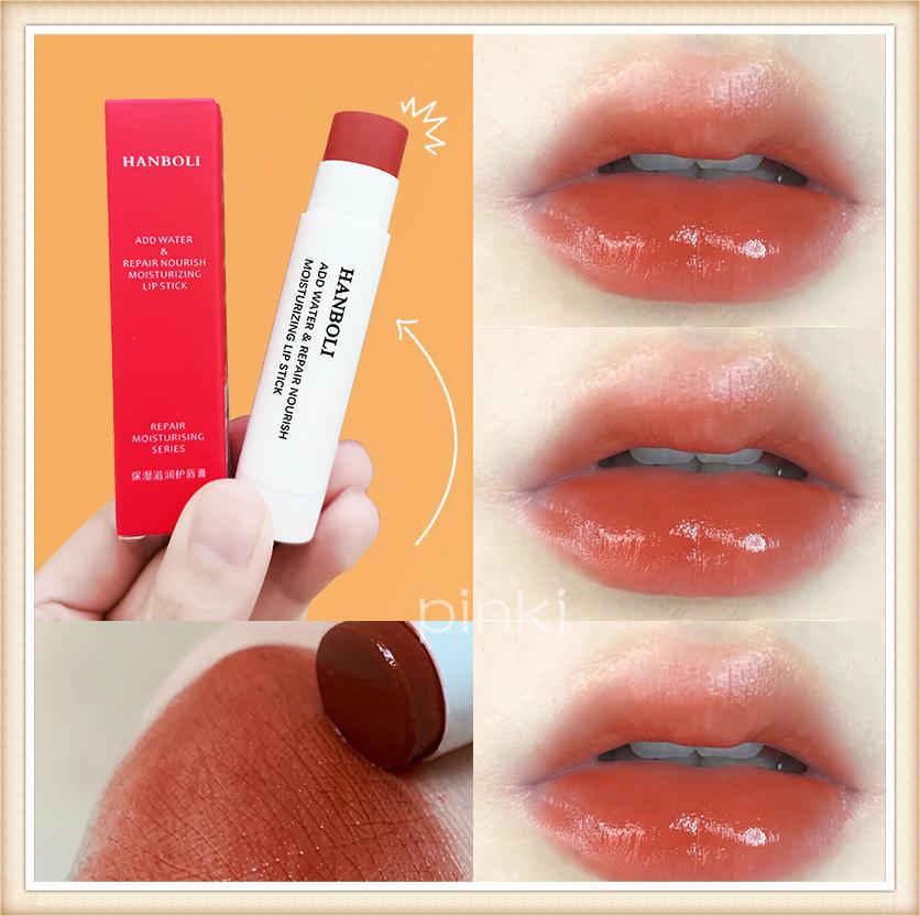 Son môi không thấm nước Son Dưỡng Môi Hồng Hào Cấp Ẩm COD