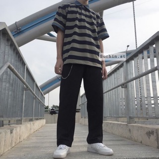 Áo polo kẻ ngang PL0006