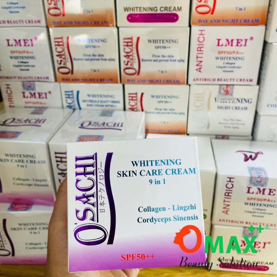 KEM OSACHI TÍM 9 IN 1 - O'SACHI WHITENIG SKIN CARE CREAM 20G - MỜ THÂM NÁM - CHỐNG LÃO HOÁ DA