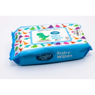 giấy ướt Tender soft xanh 80 to ( co mui )