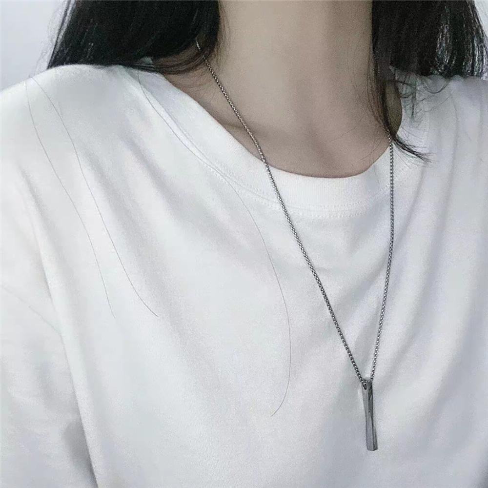 LILYES Vòng cổ Hợp Kim Thiết Kế Xoắn Ốc Cá Tính Cho Nam