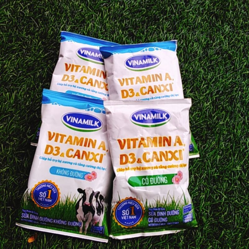 10 túi Sữa tươi tiệt trùng túi Vinamilk 220ml/ túi