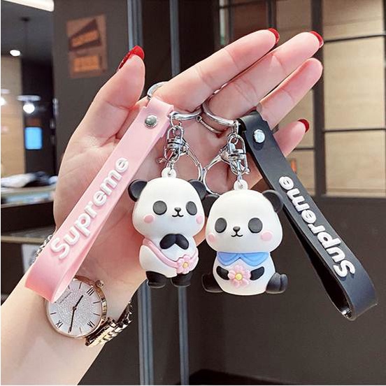 [FREESHIP Đơn 50k] Móc Khóa Cute Panda Làm Quà Tặng, Phụ Kiện Dễ Thương - JERRY SHOP