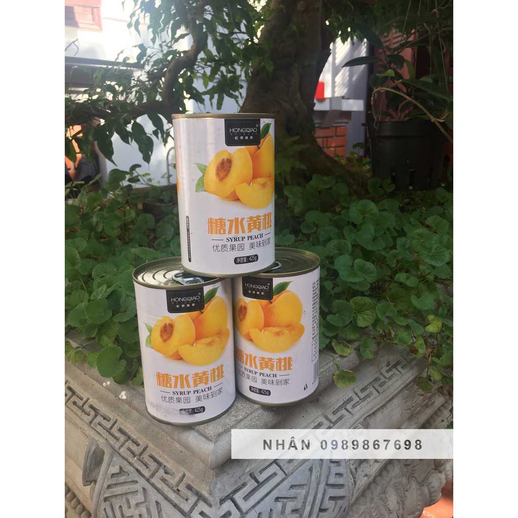 Đào lon Hongqiao hộp lẻ (425g) | BigBuy360 - bigbuy360.vn