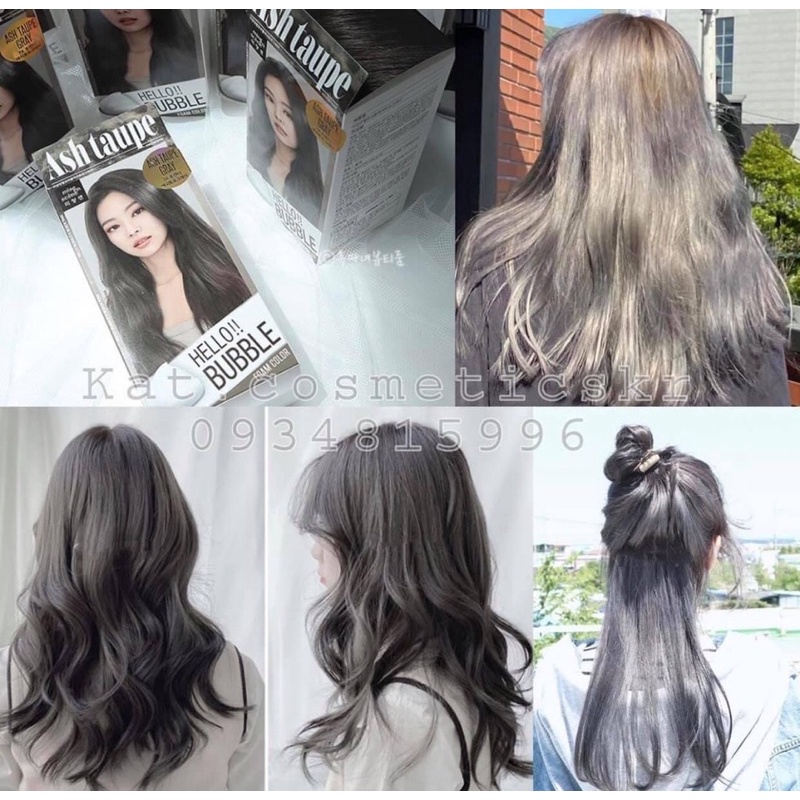 Gội nhuộm hello bubble - đủ màu