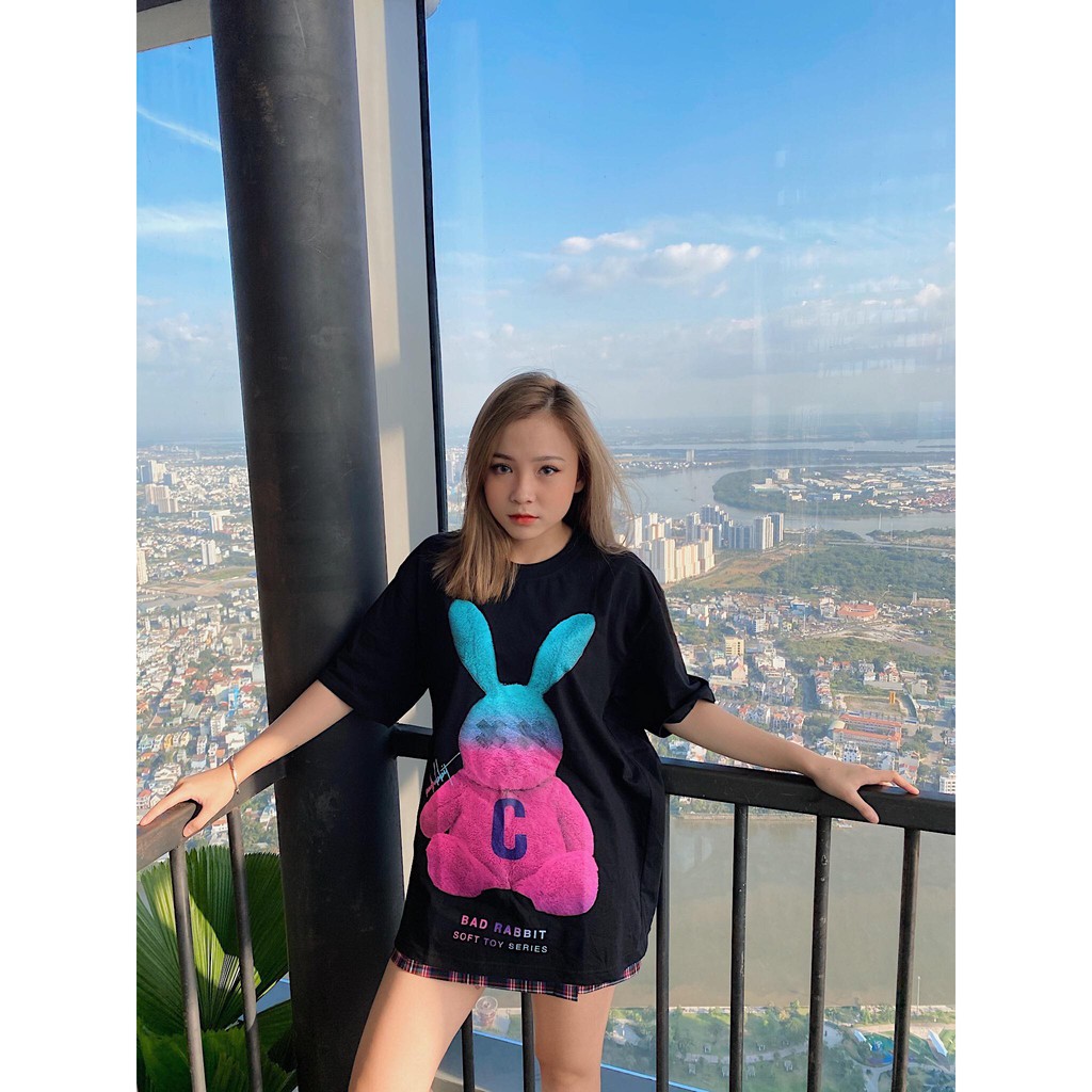 Áo Thun Unisex Bad Rabbit Toy Colour 100% Cotton - Local Brand Chính Hãng