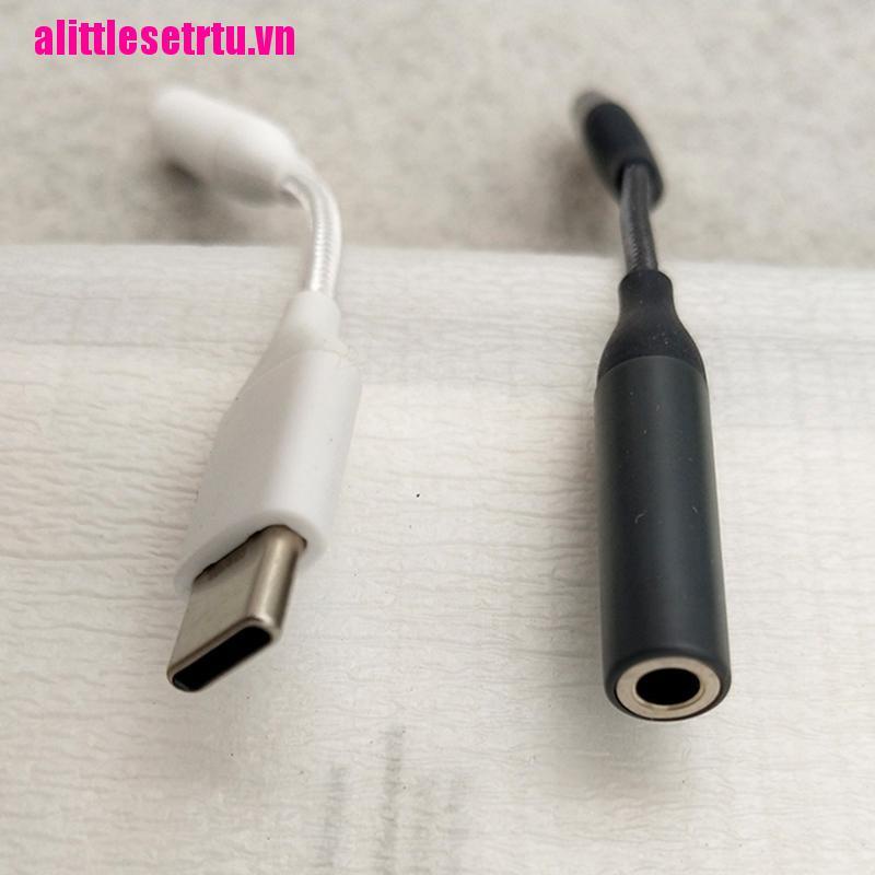 Cáp chuyển đổi âm thanh TypeC 3.5mm cho tai nghe USB sang 3.5mm