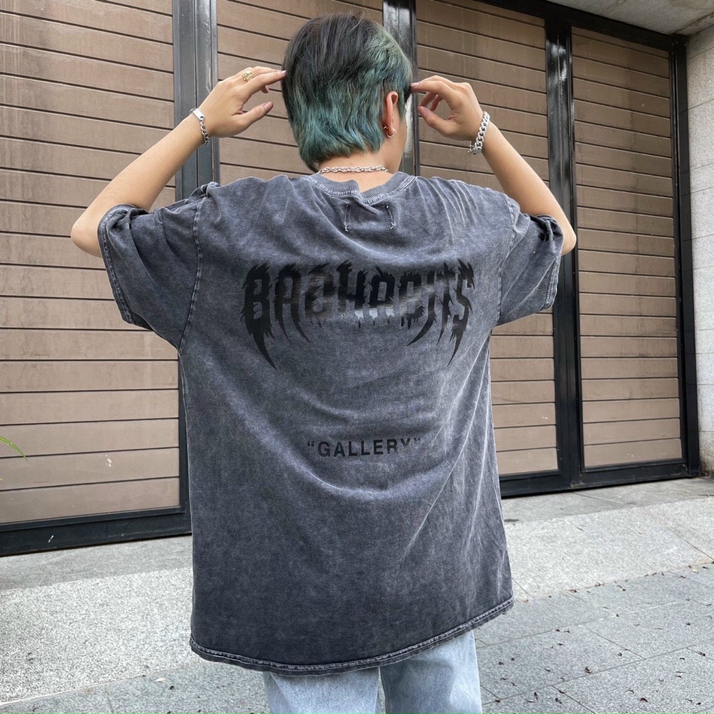 BAD LABEL WASHED TEE - áo thun Local Brand Bad Habits