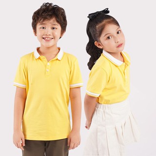 Áo thun phông polo cho bé trai, bé gái style Hàn Quốc 2-12 tuổi Econice2