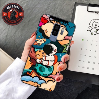 Ốp lưng Samsung S9 / Samsung S9 Plus - in hình phi hành gia vũ trụ đỏ và nền đỏ siêu đẹp , đáng yêu , cute