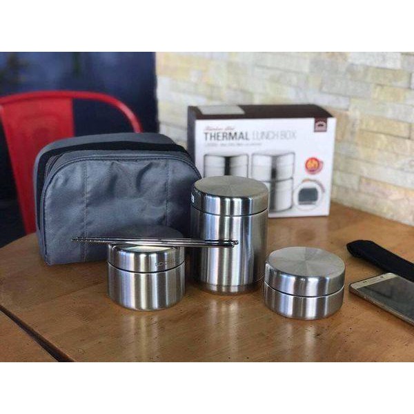 Bộ Hộp Cơm Giữ Nhiệt Lock&Lock LHC8016 (dung tích 1.150ml)