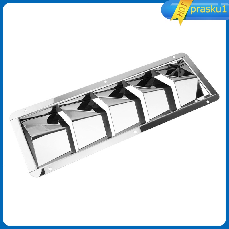 Nắp đậy lỗ thoát khí 2x5 khe bằng thép không gỉ chuyên dụng cho tàu thuyền [Prasku1] 2x5 | BigBuy360 - bigbuy360.vn