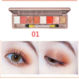 [NOW SHIP 2H] Bảng phấn mắt QIAOYAN 8 màu