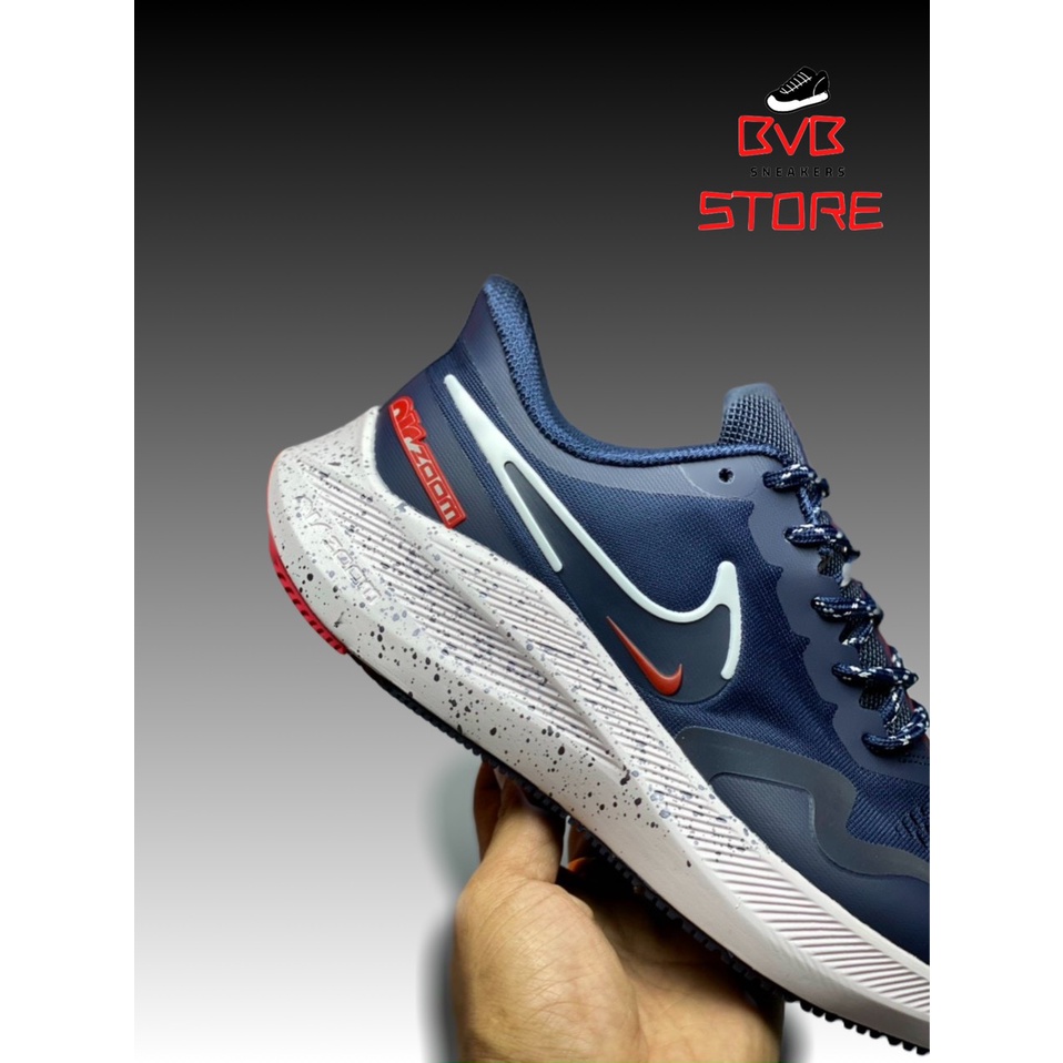 Giày thể thao nam - Nike Air Winflo 8 Shield - màu đen vs xanh trắng - DC3727-