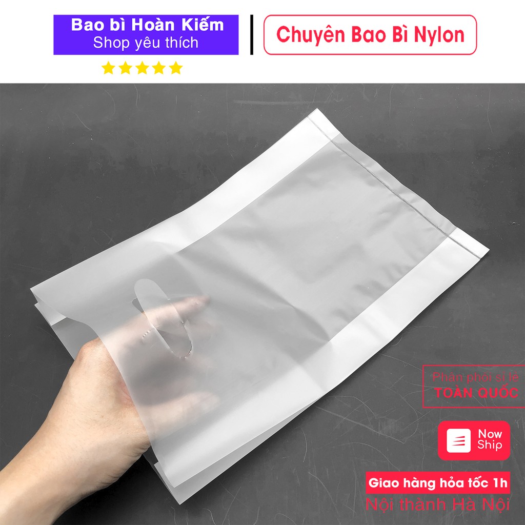 SIÊU SALE 0,5KG Túi Nilong PE Trong Suốt Đóng Hàng Cho Shop Cao Cấp💥 HD Pe 💥 Túi Hột Xoài Trong Dẻo Dai Bóng Đẹp Đủ Cỡ