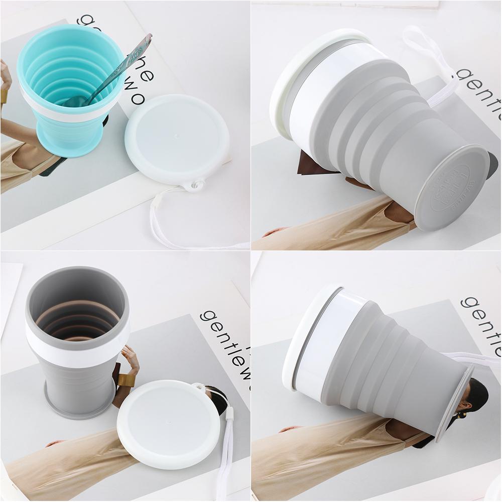 Cốc Silicone Gấp Gọn Tiện Lợi 100 / 200 / 350ml