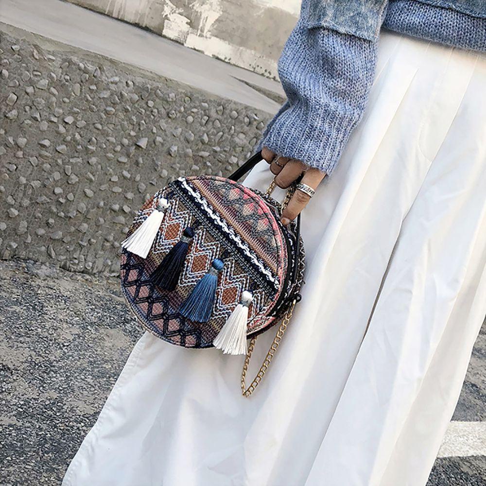 LILYES Túi cói Da PU Thời Trang Hàn Cho Nữ