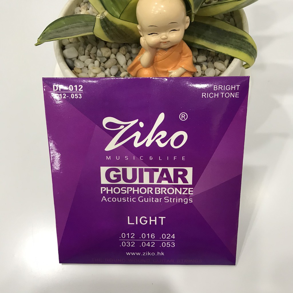 ZIKO DP Series- Bộ Dây Đàn Guitar Acoustic Phosphor Bronze Ziko DP-010 DP-011 DP-012