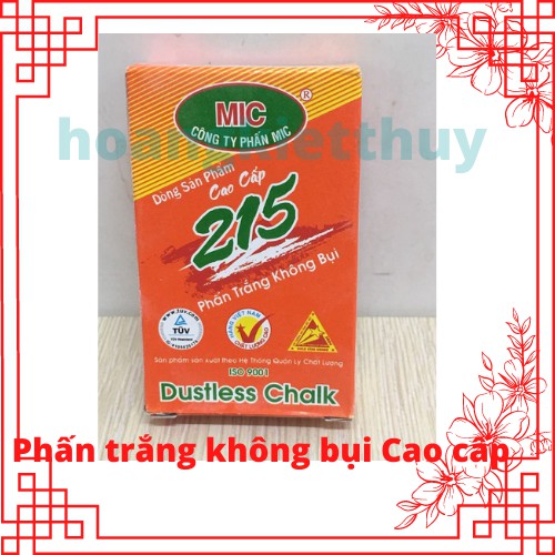 Phấn trắng không bụi cao cấp 10 viên/ hộp