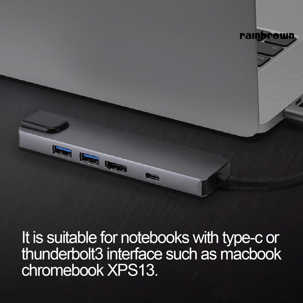 Bộ Chuyển Đổi Cổng Type-C Sang Hdmi Usb 3.0 Pd 5 Trong 1 | BigBuy360 - bigbuy360.vn