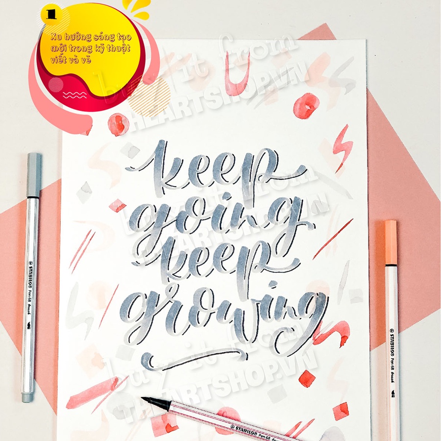 Bộ bút lông màu STABILO Pen 68 brush PN68BR