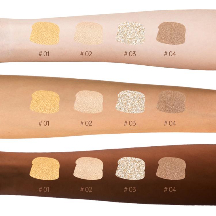 Bảng phấn mắt ZEESEA 4 màu sắc trọng lượng 4g | BigBuy360 - bigbuy360.vn