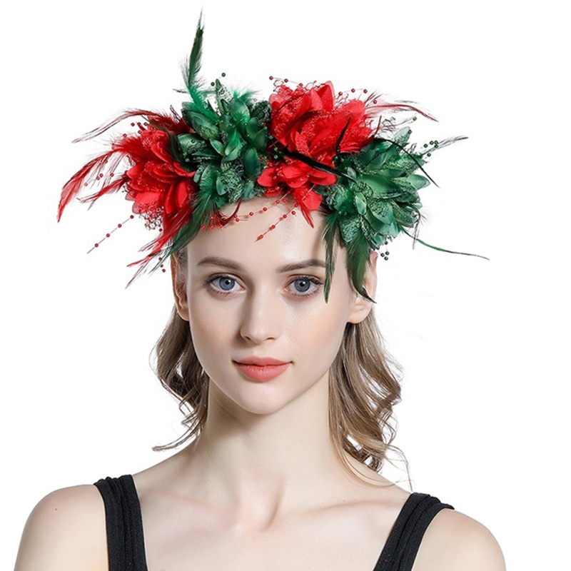 Băng Đô Cài Tóc Đính Hoa Phong Cách Lolita Thời Trang Cho Nữ