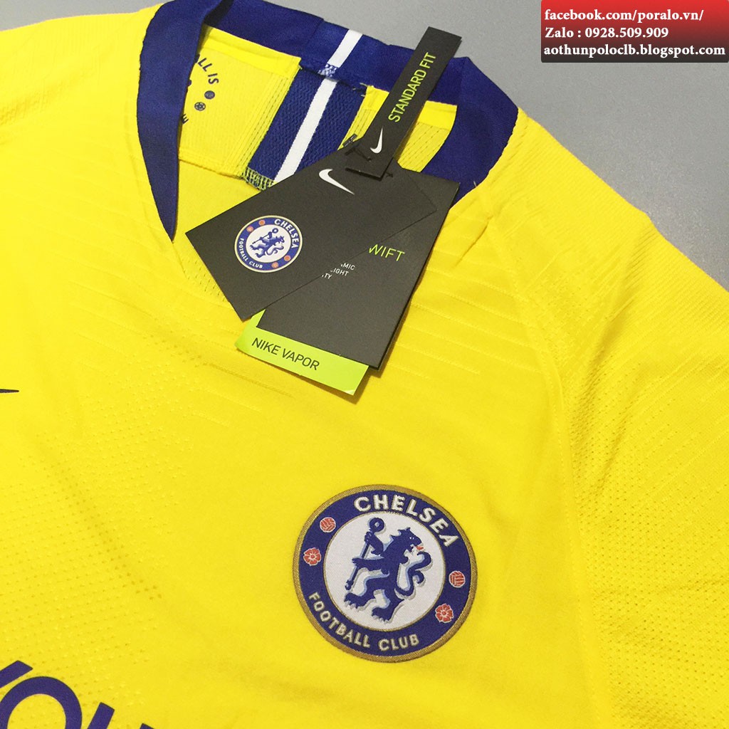 BỘ ÁO ĐẤU CHELSEA 2018-19  - Mã SP : AD_CHEL2019_YELLOW_PLAYER