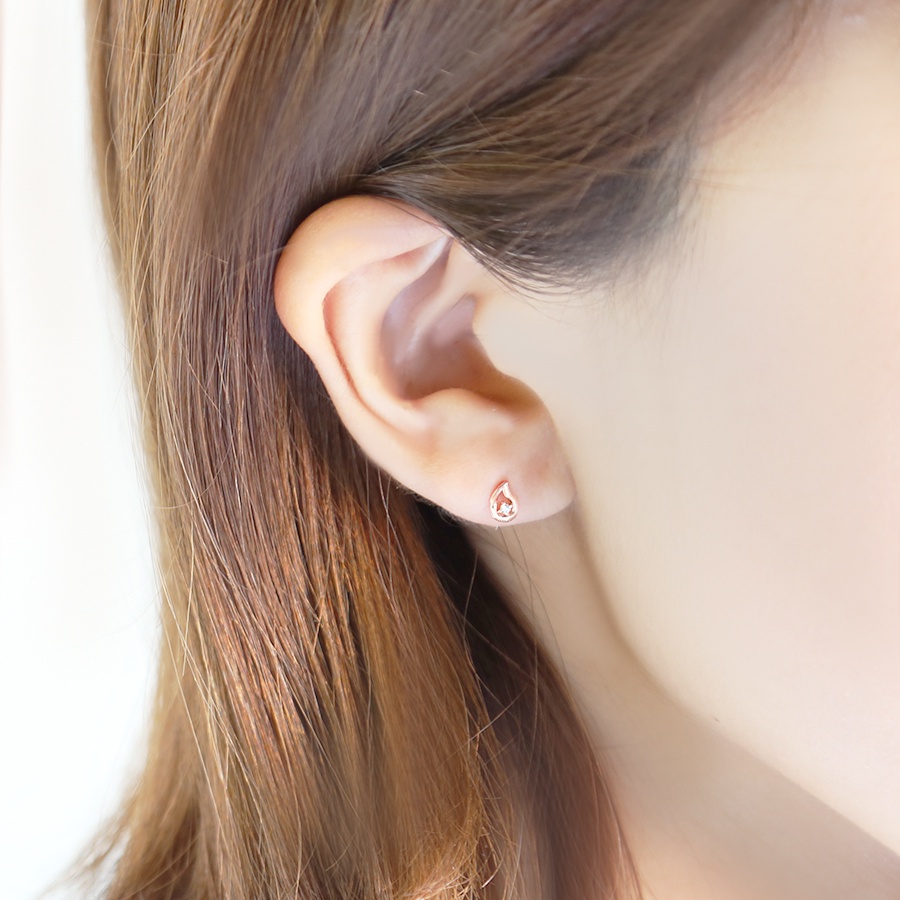 Bông tai vàng hình giọt nước ESTELLE