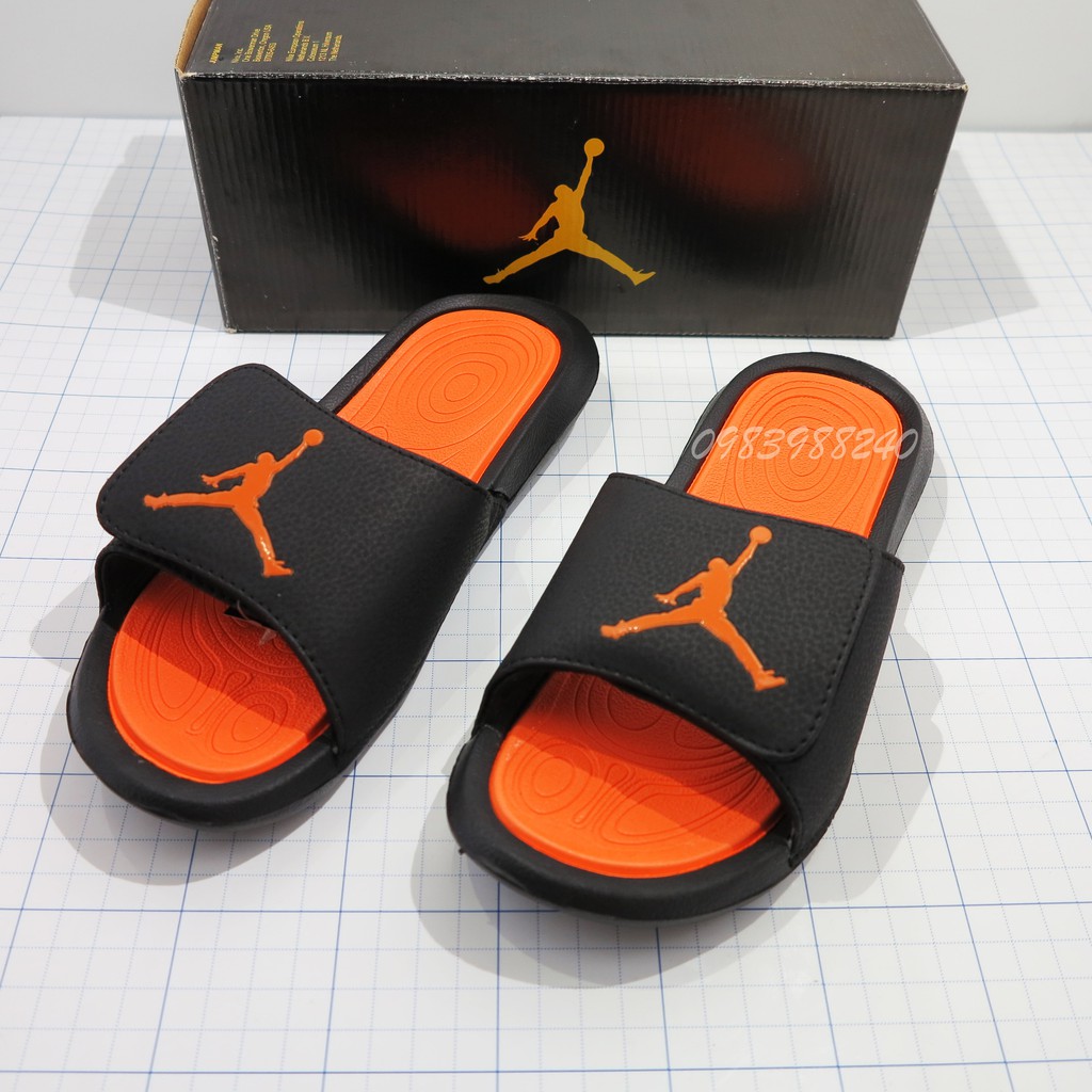 Dép Jordan hydro 6 Free ship + hộp hàng loại 1.1 JD bóng rổ siêu cấp quai ngang dán nam nữ hot trend. BH Slippers