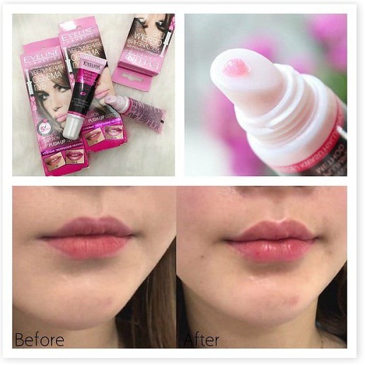 [Mã giảm giá] Serum làm căng và dưỡng môi Hyaluron Lip Push-up Serum Eveline