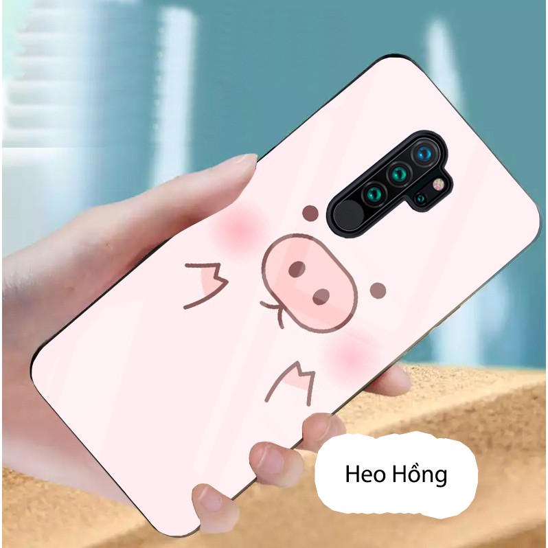 Ốp Xiaomi Note 8, Note 8 Pro, Redmi 9, Redmi 9c mặt kính gương bóng