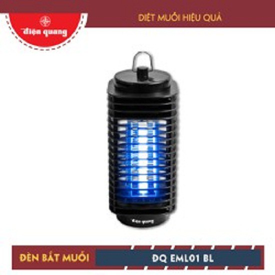 Đèn bắt muỗi Điện Quang EML 01 BL và vợt muỗi Điện Quang có đèn