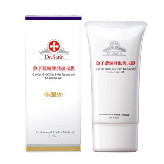 DR.SATIN Essence Dưỡng Ẩm - Phục Hồi - Trẻ Hóa Da Caviar GHK-Cu Skin Recovery Essence Gel:Dr.Satin