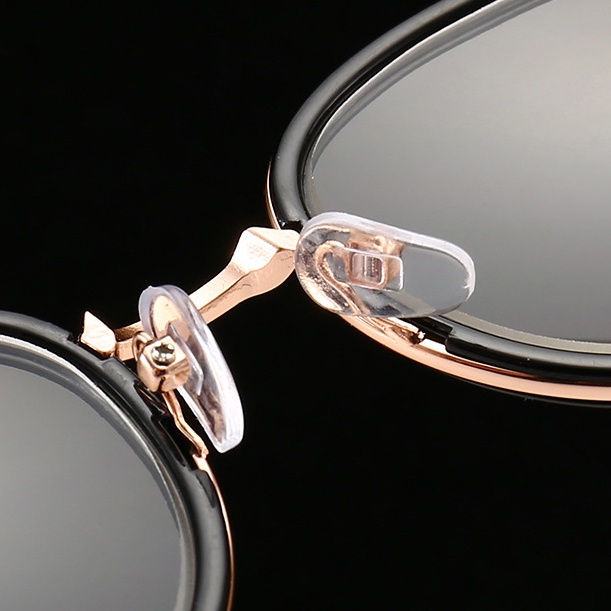 Mắt Kính Gọng Tròn Chống Tia Bức Xạ Phong Cách Hàn Quốc