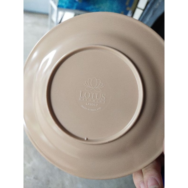 dĩa nhựa melamine Thái LoTus