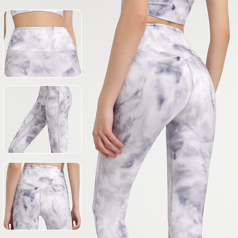Quần dài thể thao Hoppe Fumeng JK345 lưng cao dài 7/ 8 cho nữ
