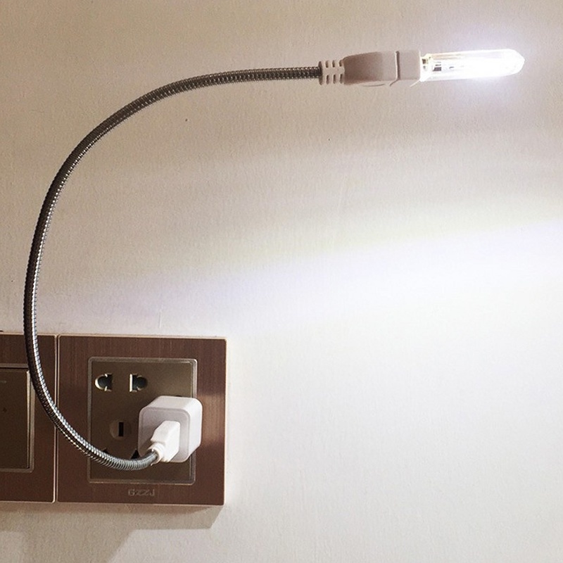 Đèn LED Đọc Sách Mini Công Tắc Cảm Ứng Cổng USB Tiện Dụng