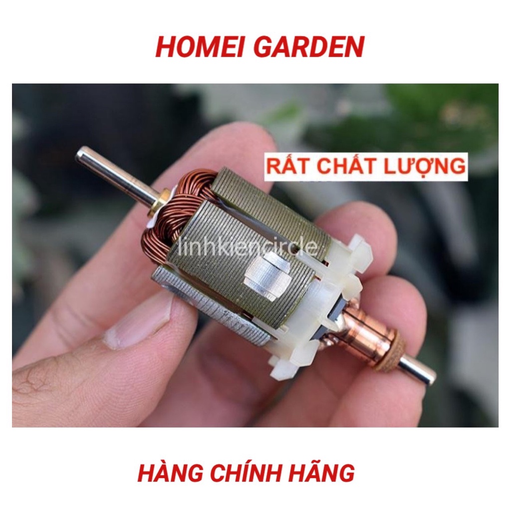 Motor 545 DC 12V - 18V Johnson chất lượng cao chổi than vòng bi đôi 16800 - 25000 RPM cho khoan pin máy hút bụi - D0115