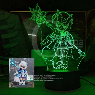 [ĐÈN NGỦ GAME LIÊN QUÂN MOBILE ĐẸP] Đèn Ngủ Liên Quân Mobile Alice Bé Gấu Tuyết GLQM0401 16 MÀU TÙY CHỈNH