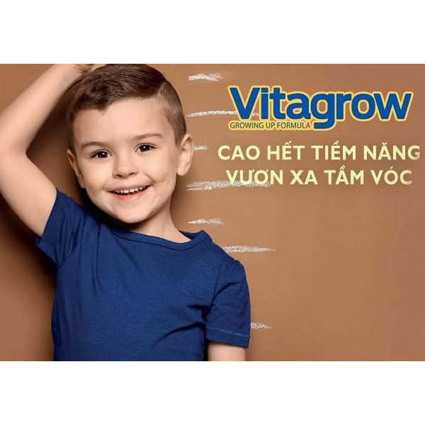 Thùng Sữa Bột Pha Sẵn Vitagrow Vitadairy 180ml Hỗ Trợ Tăng Chiều Cao Vượt Trội Cho Trẻ