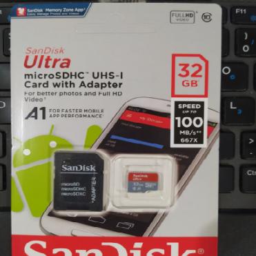 Thẻ nhớ MicroSDHC 64GB  SanDisk Ultra Class 10 667x 100MB/s